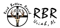 Logo For Reed Bottom Ranch-Deer Hunting Alabama-Rock Bottom Ranch 1831 Rocky Hill Rd Uriah Al 36480 251-233-9720